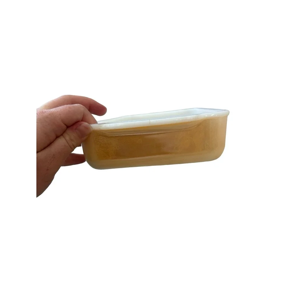 Fire-King Peach Luster 1 Quart Rectangular Baking Dish Anchor Hocking Vintage